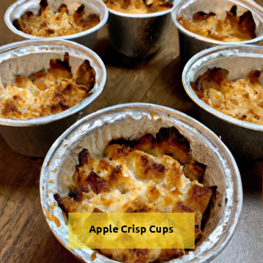 apple crisp cups